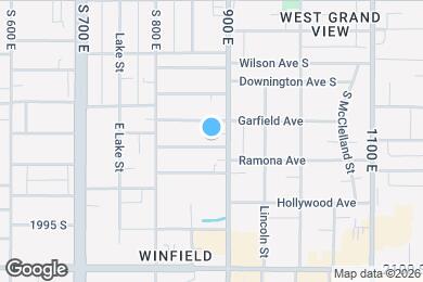 Map image of the property - 871 Westminster Ave S
