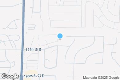 Map image of the property - 19311 105th Ave Ct E