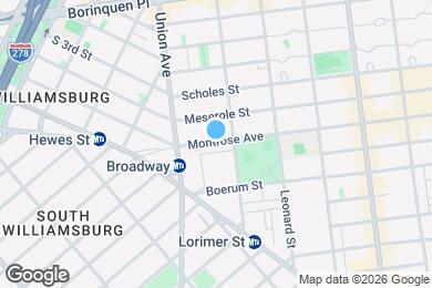 Map image of the property - MONTROSE AVENUE