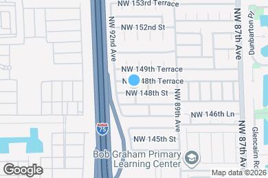 Map image of the property - 9081 NW 148th St