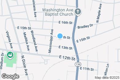 Map image of the property - 333 E 14th St