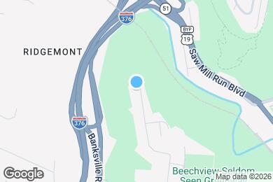 Map image of the property - 1255 Shadycrest Dr