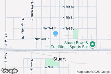 Map image of the property - 111 NW 2nd St