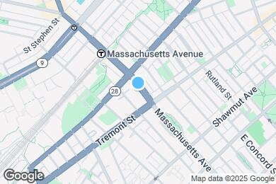 Map image of the property - 469 Massachusetts Ave