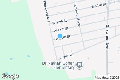 Map image of the property - 275 W 10th St