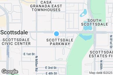 Map image of the property - 7710 E 1st Ave