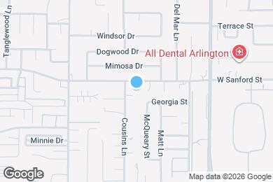 Map image of the property - 1801 Cousins Ct