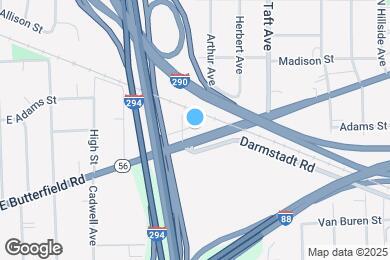 Map image of the property - 5908 Butterfield Rd