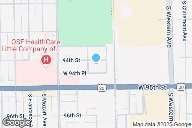 Map image of the property - 2645 W 94th St