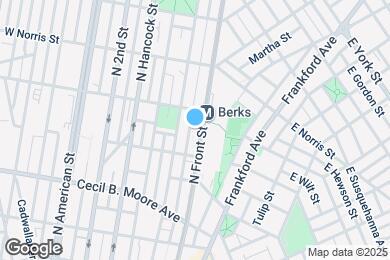 Map image of the property - 1833 Hope St