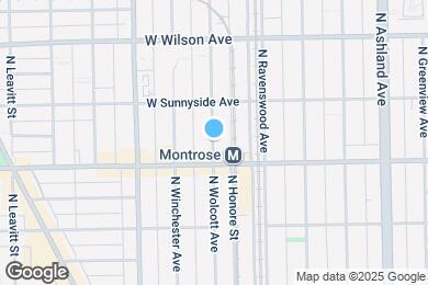 Map image of the property - 4417 N Wolcott Ave