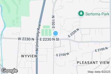 Map image of the property - 2244 N Canyon Rd