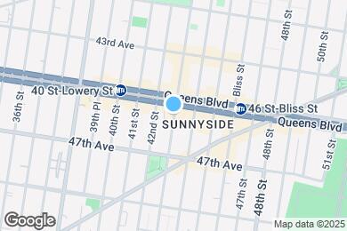 Map image of the property - 45-14 43rd St