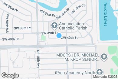 Map image of the property - 3740 SW 40th St