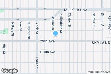 Map image of the property - 2920 Columbine St