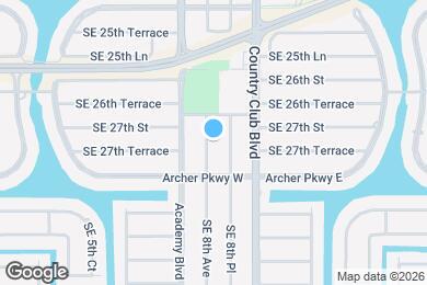 Map image of the property - 2715 SE 8th Ave