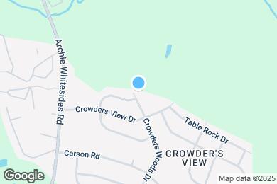 Map image of the property - 900 Crowders Woods Dr