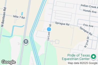 Map image of the property - 3604 Frio Ave