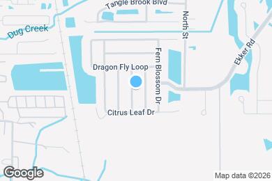 Map image of the property - 12122 Fern Haven Ave