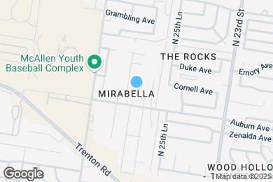 Map image of the property - 2704 Amherst Ave