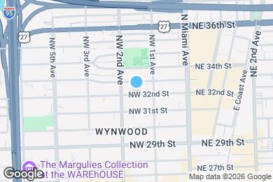Map image of the property - 147 NW 32nd St