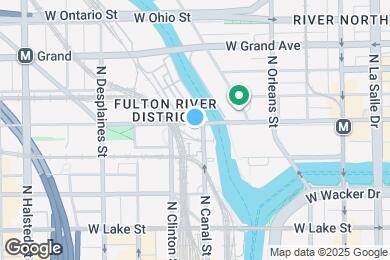 Map image of the property - 525 W Kinzie St