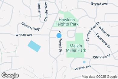 Map image of the property - 2508 Park Forest Dr