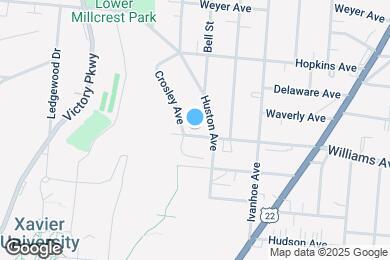 Map image of the property - 1764 Williams Ave