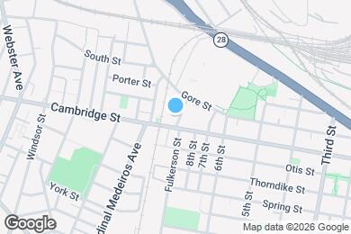 Map image of the property - 25 Lambert St