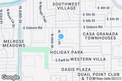 Map image of the property - 3301 N 66th Pl
