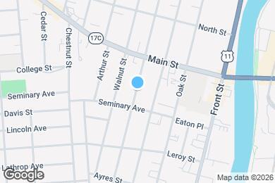Map image of the property - 124 Chapin St