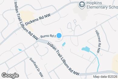 Map image of the property - 822 Burns Walk Ct NW