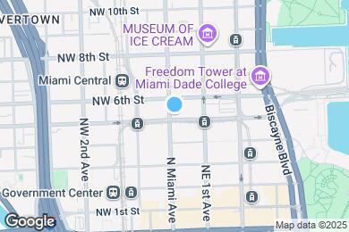 Map image of the property - 501 N Miami Ave