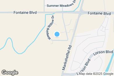 Map image of the property - 6925 Weeping Willow Dr