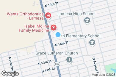 Map image of the property - 1009 N 15th St
