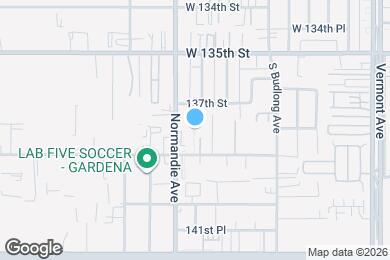 Map image of the property - 1335 W 139th, 101