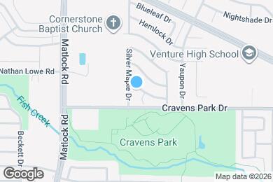 Map image of the property - 208 Spanish Moss Dr