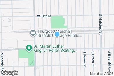 Map image of the property - 7512 S Carpenter St