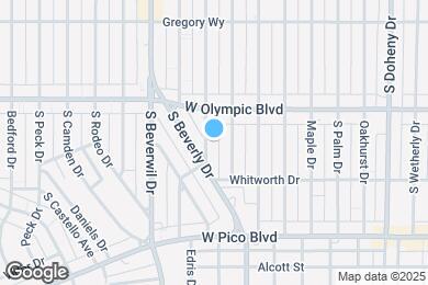 Map image of the property - 434 S Canon Dr