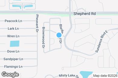 Map image of the property - 2511 Brownwood Dr