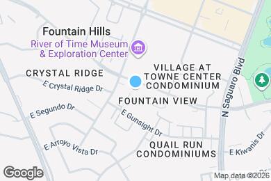Map image of the property - 16631 E El Lago Blvd