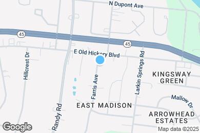 Map image of the property - 103 Farris Ave