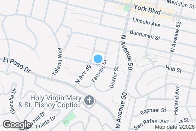 Map image of the property - 4912 Mendota Ave