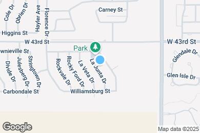 Map image of the property - 4154 La Junta Dr