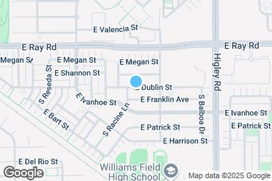 Map image of the property - 2973 E Dublin St