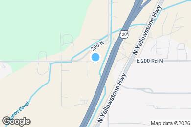 Map image of the property - 3892 E 200 Rd N