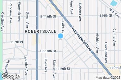 Map image of the property - 1718 Lake Ave