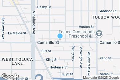 Map image of the property - 10819 Camarillo St