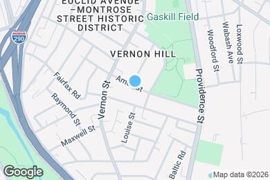 Map image of the property - 18 Ames St