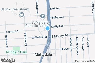 Map image of the property - 2221 Brewerton Rd